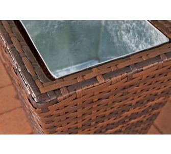 CLP Blumenk&uuml;bel Vera S Polyrattan, Pflanzk&uuml;bel