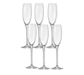 Leonardo Sekt-Glas 6er-Set Cheers