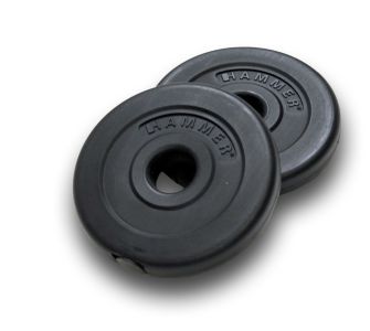 Hammer Power Weights Hantelscheiben 2 x 5,0 kg