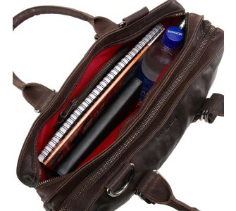 Harolds R. Johnson Businesstasche mit Laptopfach aus Leder 36 cm