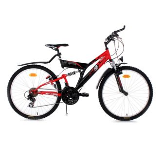 KS Cycling Fully Mountainbike 21 G&auml;nge ATB Nightmare 26 Zoll