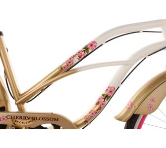 KS Cycling Beach-Cruiser 6 G&auml;nge Damenfahrrad Cherry Blossom 26 Zoll