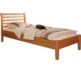 PINGULINA Massivholzbett Einzelbett KIM Buche