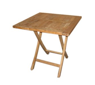 Ambientehome Klapptisch, eckig 70 x 70 cm