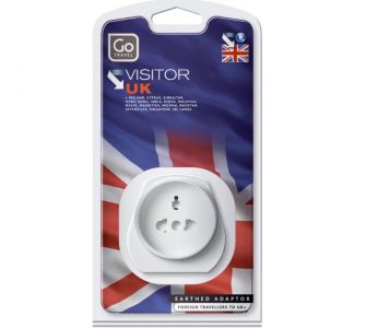 Design Go Electrical + electronics Reiseadapter UK-EU