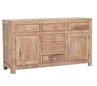 Sideboard mit 6 Schubkästen aus Massivholz