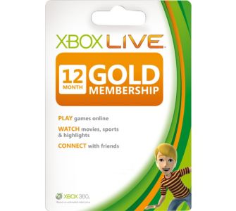 Microsoft Xbox Live Gold 12 Monate