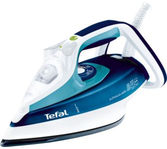 Tefal Dampfb&uuml;geleisen Tefal Ultragliss FV 4680, wei&szlig;/t&uuml;rkis