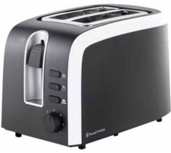Russell Hobbs Mono Collection Toaster, schwarz/wei&szlig;