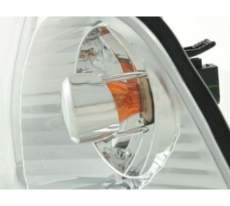 FK-Automotive Frontblinker Blinker Set BMW 3er Coupe/Cabrio Typ E36 Bj. 91-98 chrom