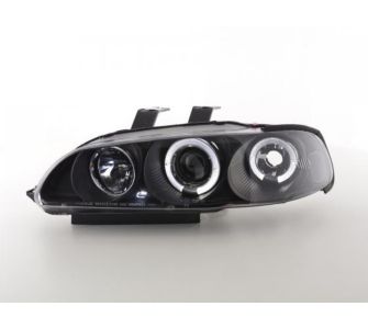 FK-Automotive Scheinwerfer Set Honda Civic Coupe 2/3-trg. Bj. 92-95 schwarz