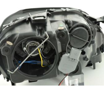FK-Automotive Daylight Scheinwerfer Set Mercedes Benz M-Klasse Typ W164 Bj. 05-08 schwarz