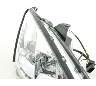 FK-Automotive Daylight Scheinwerfer Set Ford Focus 3/4/5-trg. Bj. 01-04 chrom