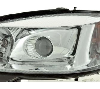 FK-Automotive Scheinwerfer Set Opel Astra Typ G Bj. 98-03 chrom