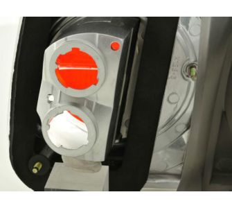 FK-Automotive R&uuml;ckleuchten Set Heckleuchten Honda Civic 4-trg. Typ EJ9 EK1 2 3 Bj. 96-98 chrom