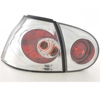 FK-Automotive R&uuml;ckleuchten Set Heckleuchten VW Golf 5 Typ 1K Bj. 03-08 chrom