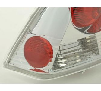 FK-Automotive R&uuml;ckleuchten Set Heckleuchten Honda Civic 4-trg. Typ EP1234 EU6789 EV1 Bj. 01- chrom