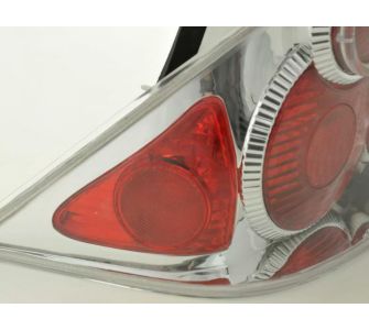 FK-Automotive R&uuml;ckleuchten Set Heckleuchten Honda Civic 2-trg. Typ EP1234 EU6789 EV1 Bj. 01- chrom