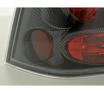 FK-Automotive R&uuml;ckleuchten Set Heckleuchten VW Bora Typ 1J Bj. 98-04 carbon-look