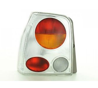FK-Automotive R&uuml;ckleuchten Set Heckleuchten VW Lupo Typ 6X 6E Bj. 98-05 chrom
