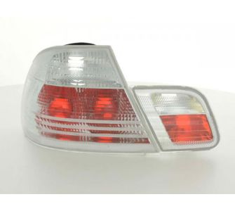 FK-Automotive R&uuml;ckleuchten Set Heckleuchten BMW 3er Coupe Typ E46 Bj. 99-02 wei&szlig;