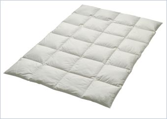 Daunendecke Natur Cotton verschiedene Grö&szlig;en