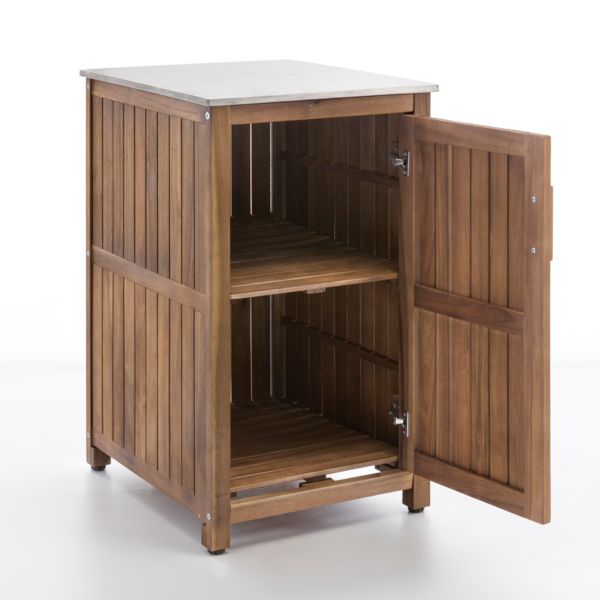 Premio Living Regal Garden Kitchen, geschlossen + offen Gartenregal