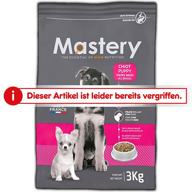 Mastery Hundefutter Puppy, Trockenfutter für Welpen - Fallback NettoDE