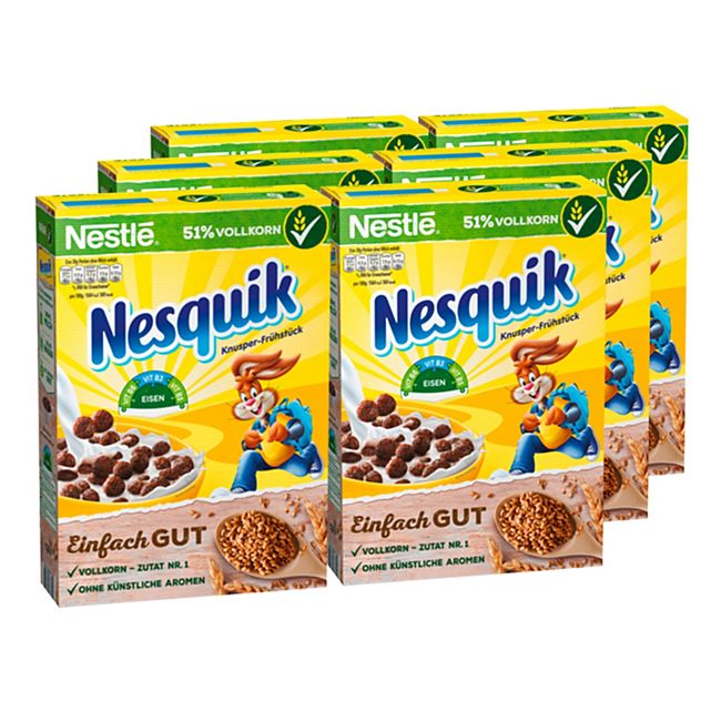 Nestle Nesquik Cerealien 375 G 6er Pack Online Kaufen Bei Netto