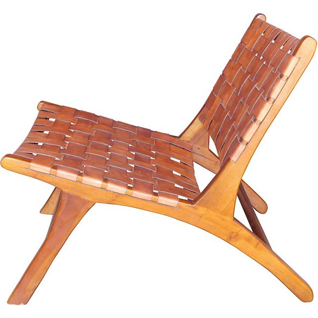 Relax Sessel Aus Leder Und Holz : Design Lounge Sessel ...