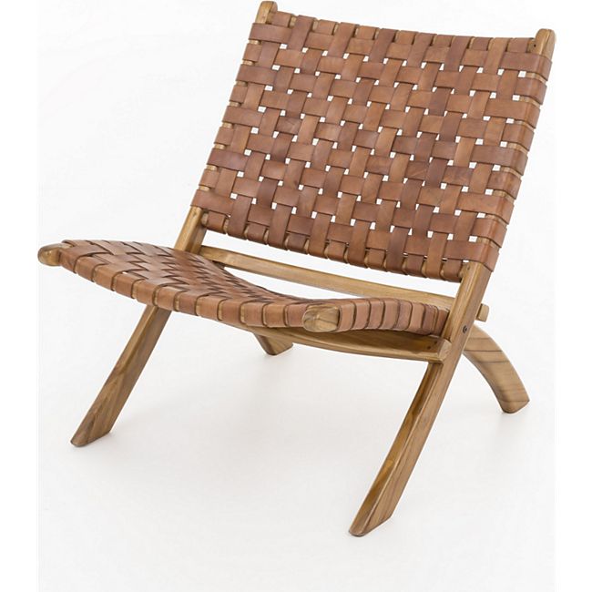 Lounge Sessel Teak Holz Leder Stuhl Clubsessel Relaxsessel Klappbar Klappstuhl Online Kaufen Bei Netto