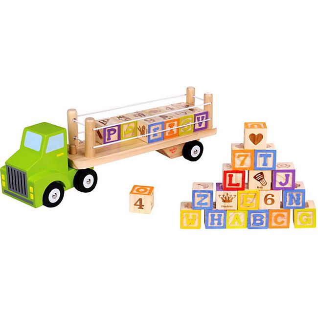 Tooky Toy Alphabet Und Nummern Transporter Online Kaufen Bei Netto